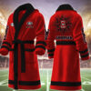 georgia bulldog ncaa personalized fleece bathrobe f0ccp