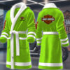 harley davidson motocycles personalized fleece bathrobe 1mfyw