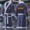 harley davidson motocycles personalized fleece bathrobe ilwst