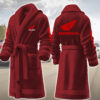 honda motocycles personalized fleece bathrobe 8yzib