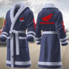 honda motocycles personalized fleece bathrobe 9aikk