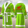 honda motocycles personalized fleece bathrobe gqnxb