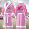 honda motocycles personalized fleece bathrobe yplnp