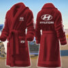 hyundai motocycles personalized fleece bathrobe 5cuvo
