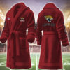 jacksonville jaguars nfl personalized fleece bathrobe bze4e