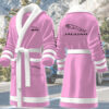 jaguar motocycles personalized fleece bathrobe oztuv