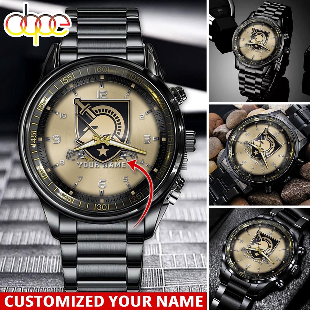 jwfancy army black knights ncaa personalized sport watch gift for fans for this season qh83r