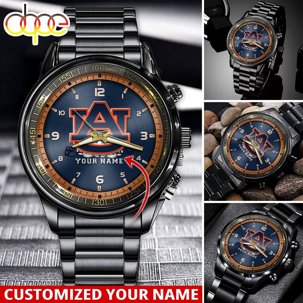 jwfancy auburn tigers ncaa personalized sport watch gift for fans for this season ldzjz