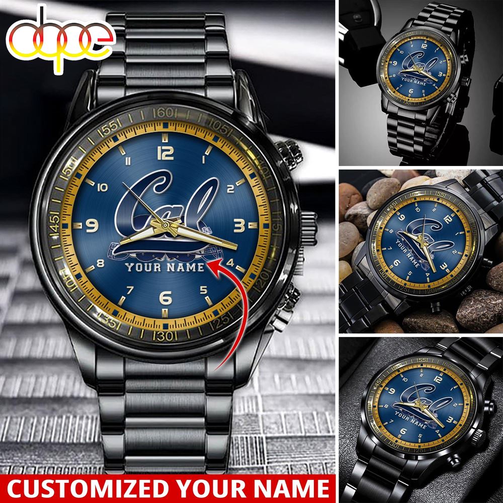 jwfancy california golden bears ncaa personalized sport watch gift for fans for this season kwlxb