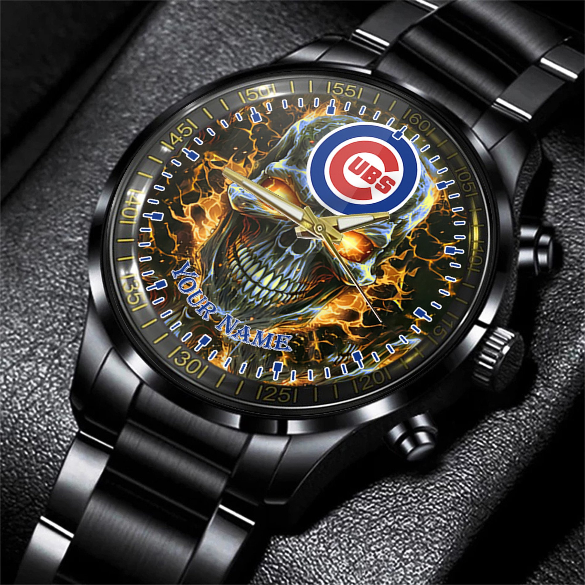 jwfancy chicago cubs mlb men hand watch personalized gift for fans qmpr0