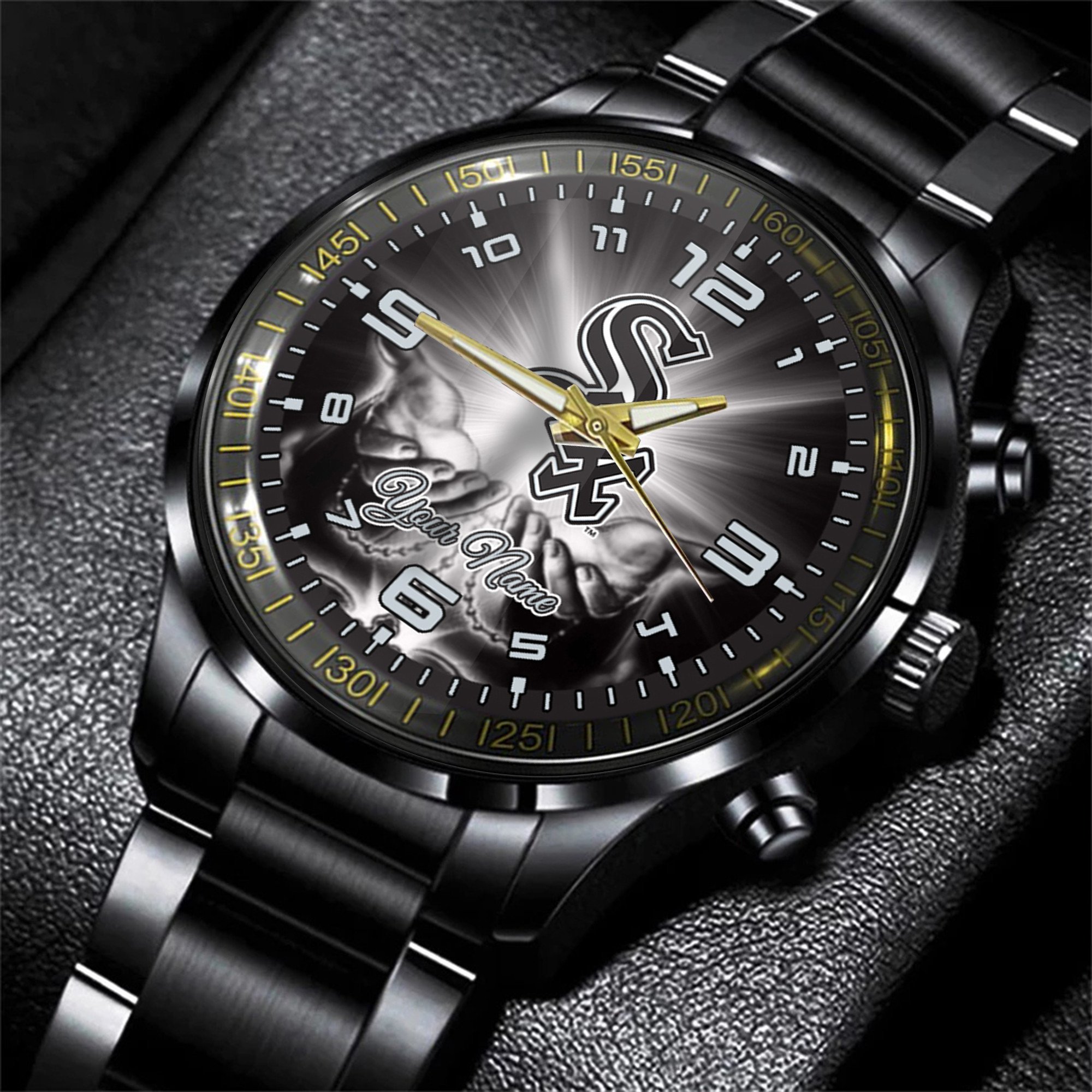 jwfancy chicago white sox mlb men hand watch personalized gift for fans 2ufvh
