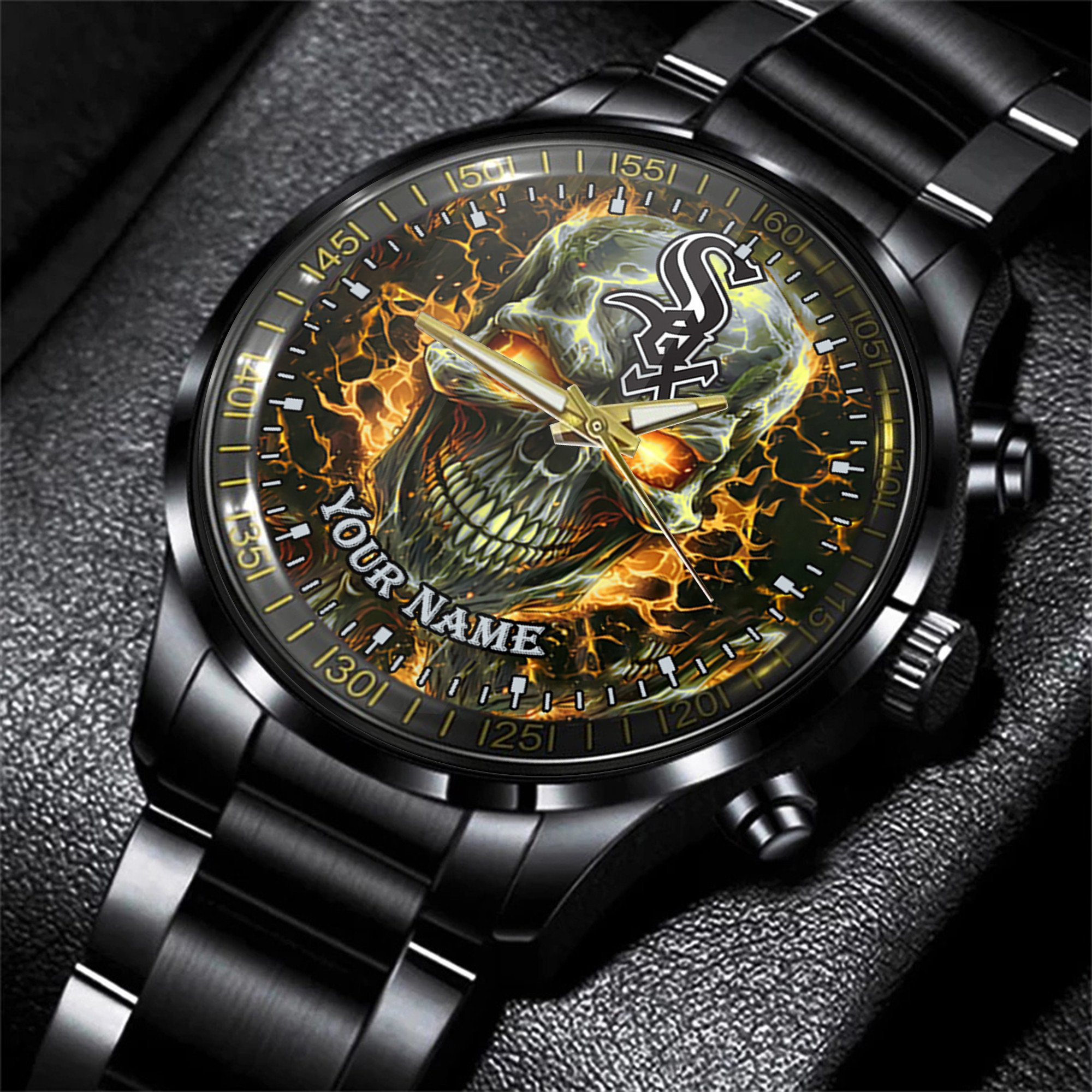 jwfancy chicago white sox mlb men hand watch personalized gift for fans tm1k3
