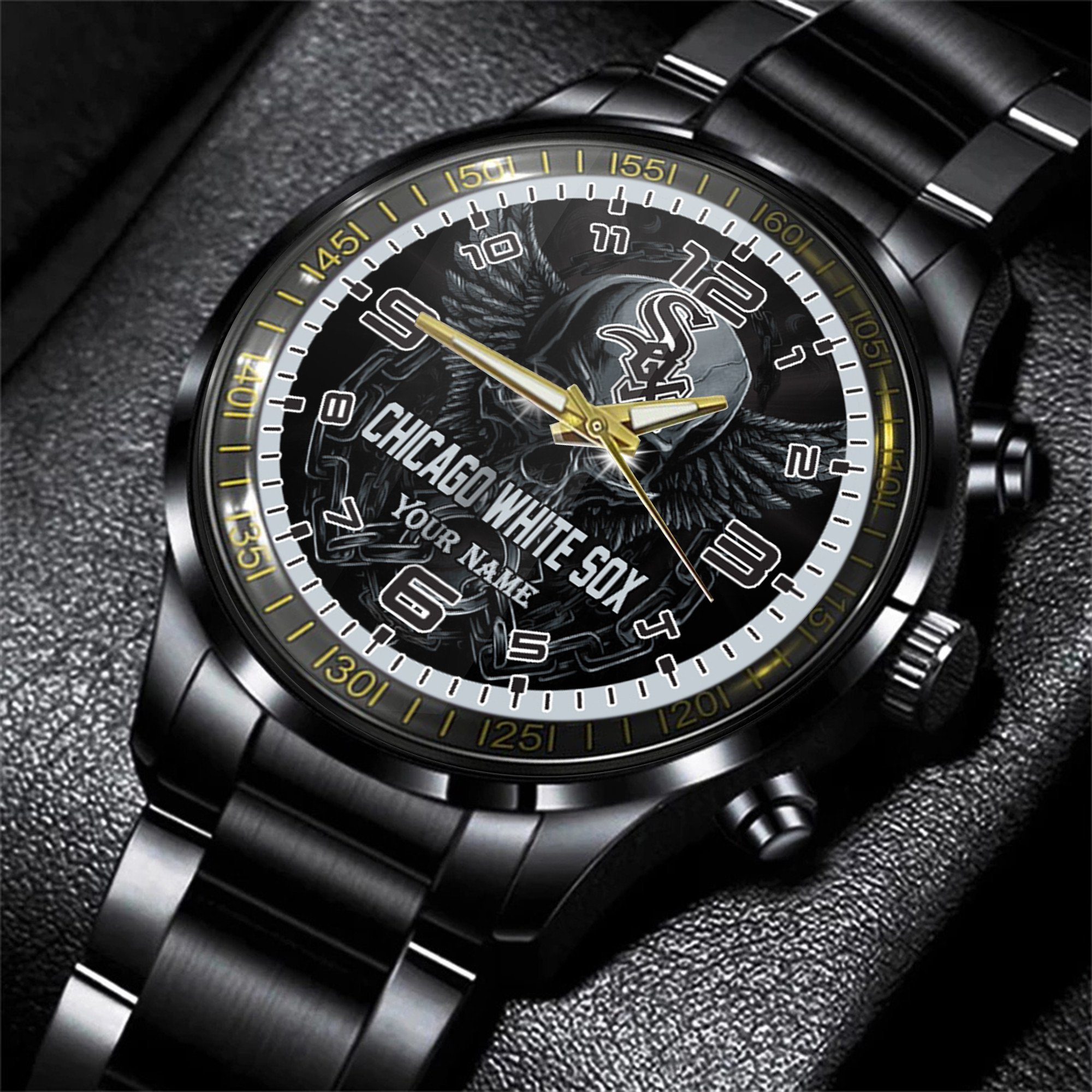 jwfancy chicago white sox mlb men hand watch personalized gift for fans w4n17