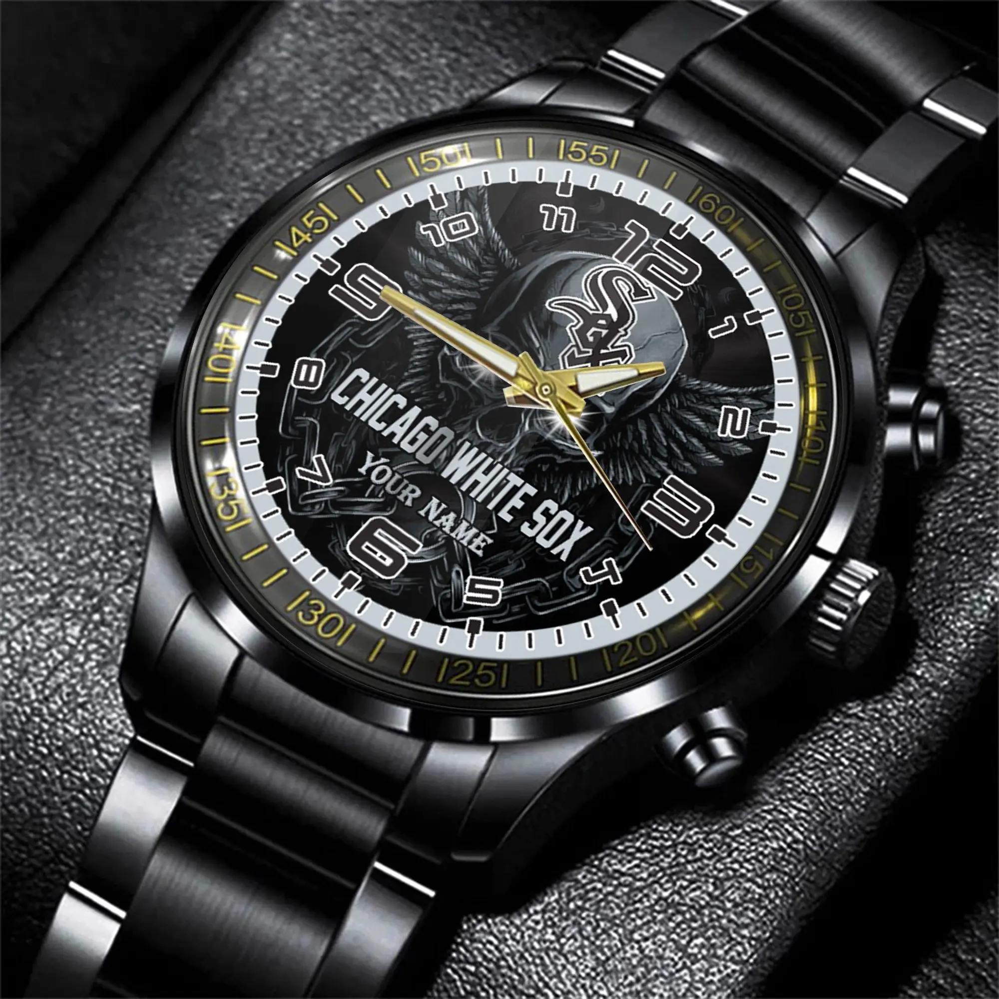 jwfancy chicago white sox mlb men hand watch personalized gift for fans w4n17
