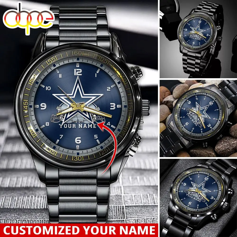 jwfancy dallas cowboys nfl personalized sport watch gift for fans for this season nviou