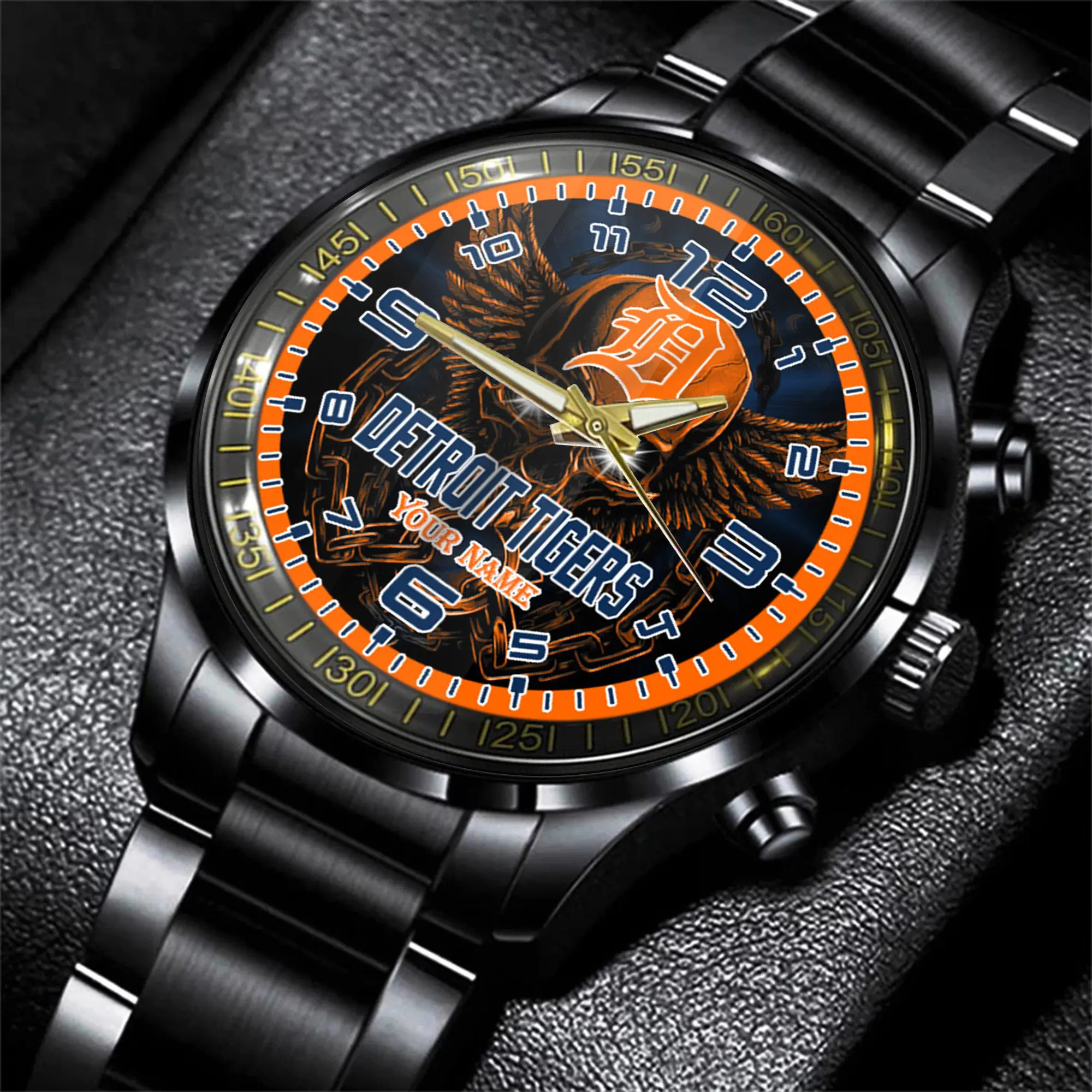 jwfancy detroit tigers mlb men hand watch personalized gift for fans dszgo