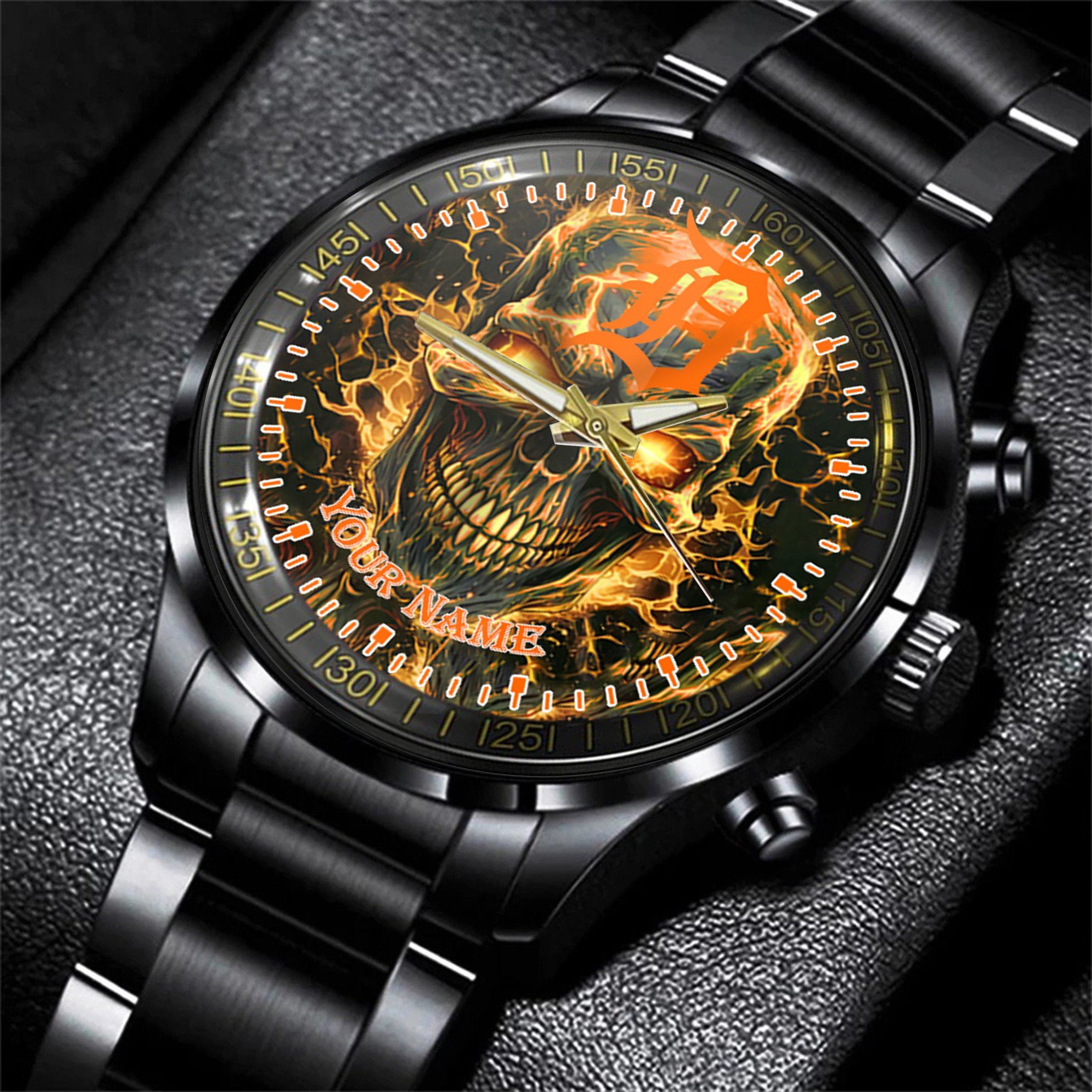 jwfancy detroit tigers mlb men hand watch personalized gift for fans kfr9u