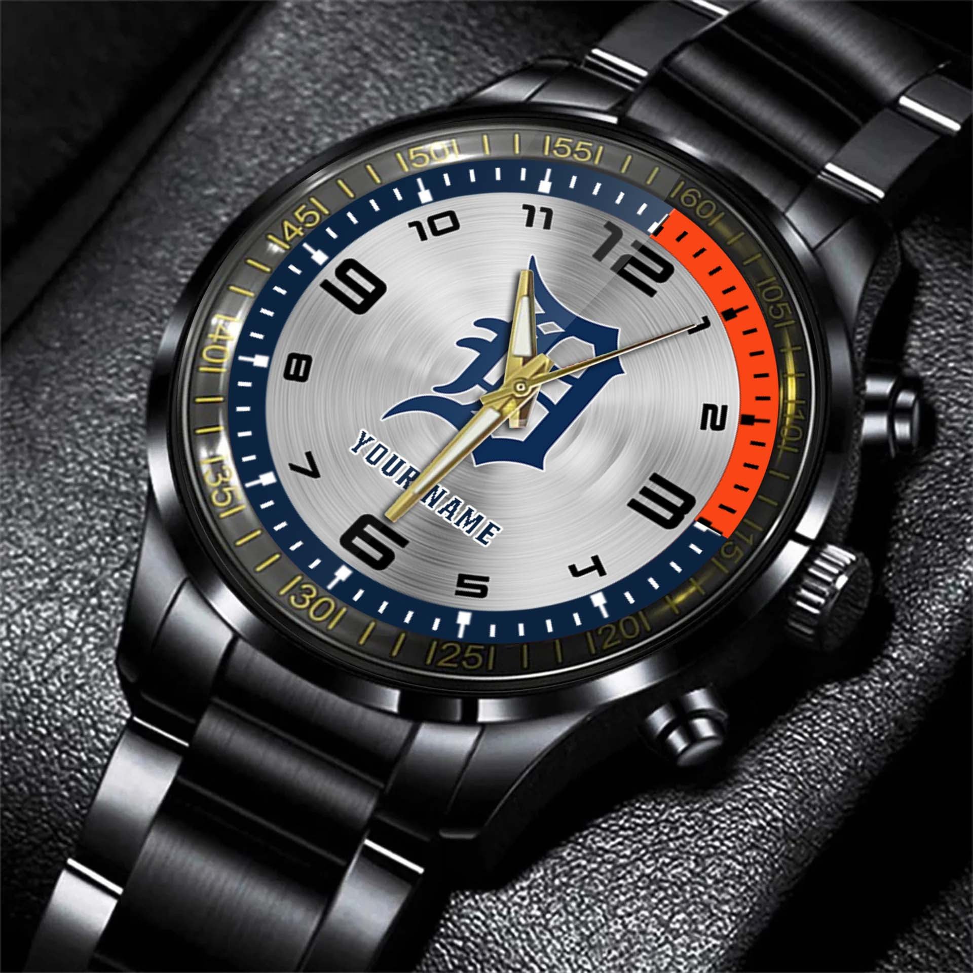 jwfancy detroit tigers mlb personalized style black hand watch gift fnaz2