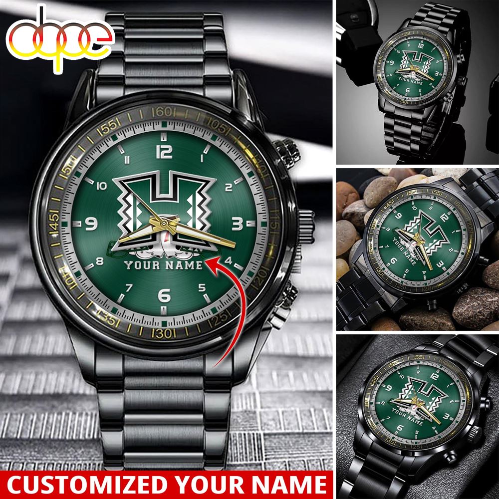 jwfancy hawaii rainbow warriors ncaa personalized sport watch gift for fans for this season ueizs