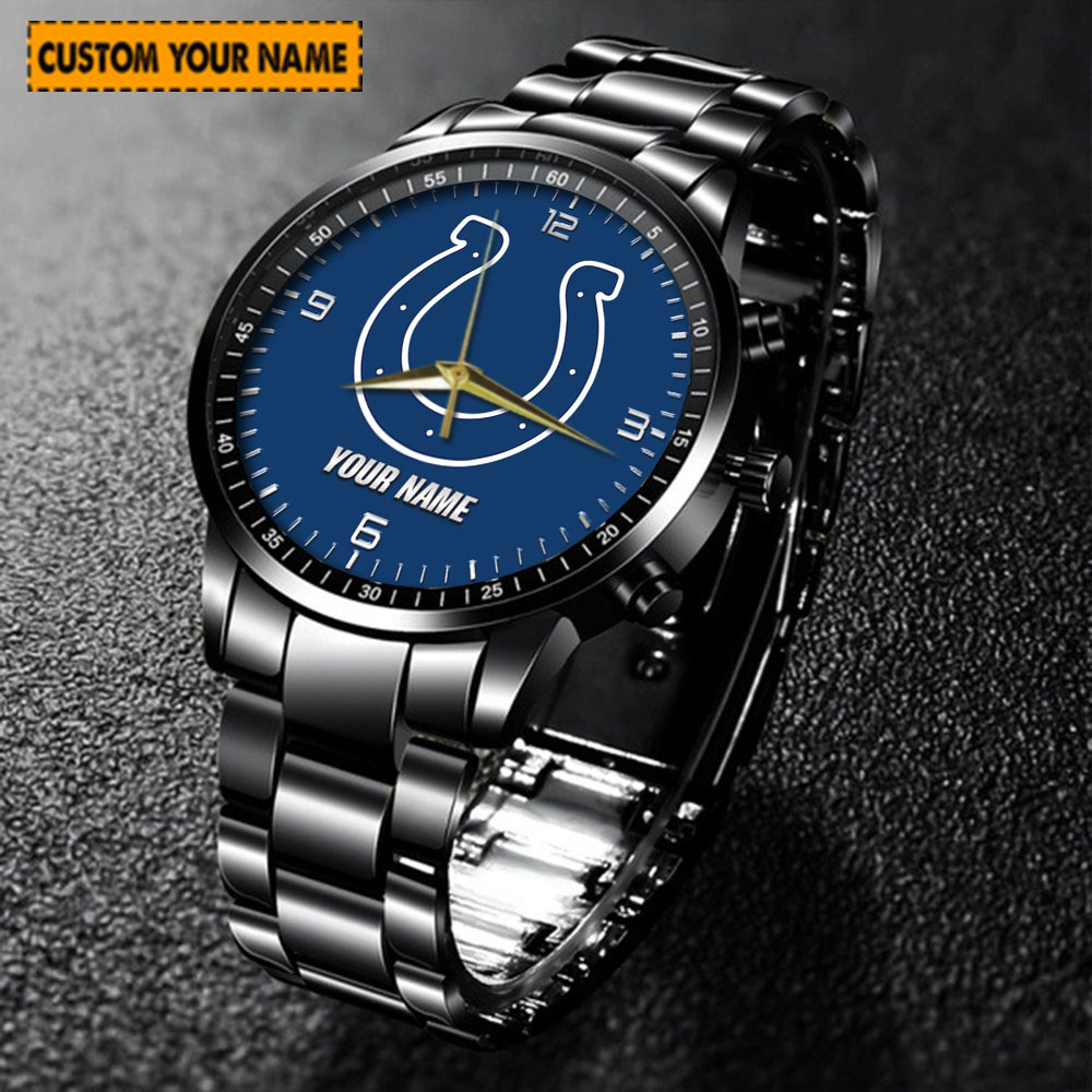 jwfancy indianapolis colts nfl new personalized hand watch for fan t9vts
