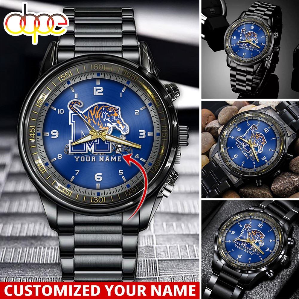 jwfancy memphis tigers ncaa personalized sport watch gift for fans for this season rvkwz