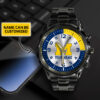 jwfancy michigan wolverines ncaa personalized black hand watch gift for fans gquee