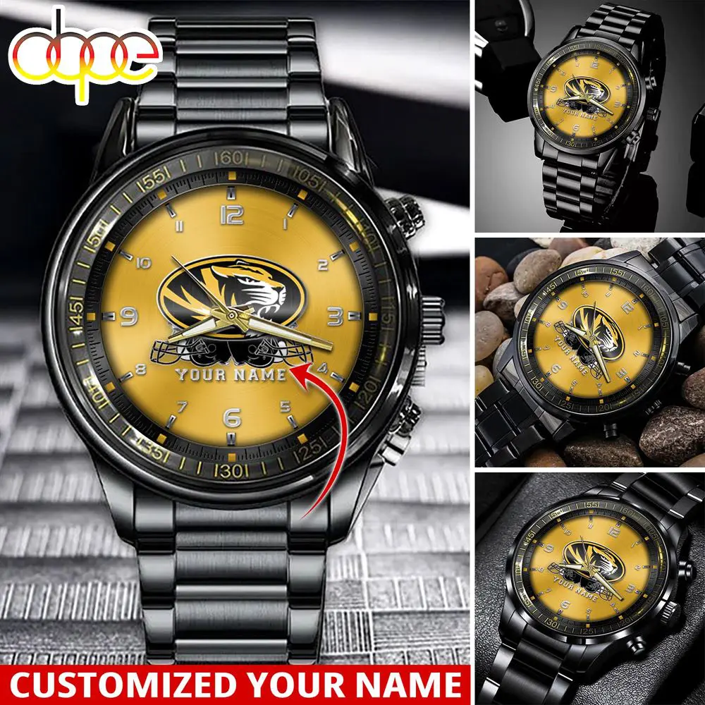 jwfancy missouri tigers ncaa personalized sport watch gift for fans for this season vh1jx