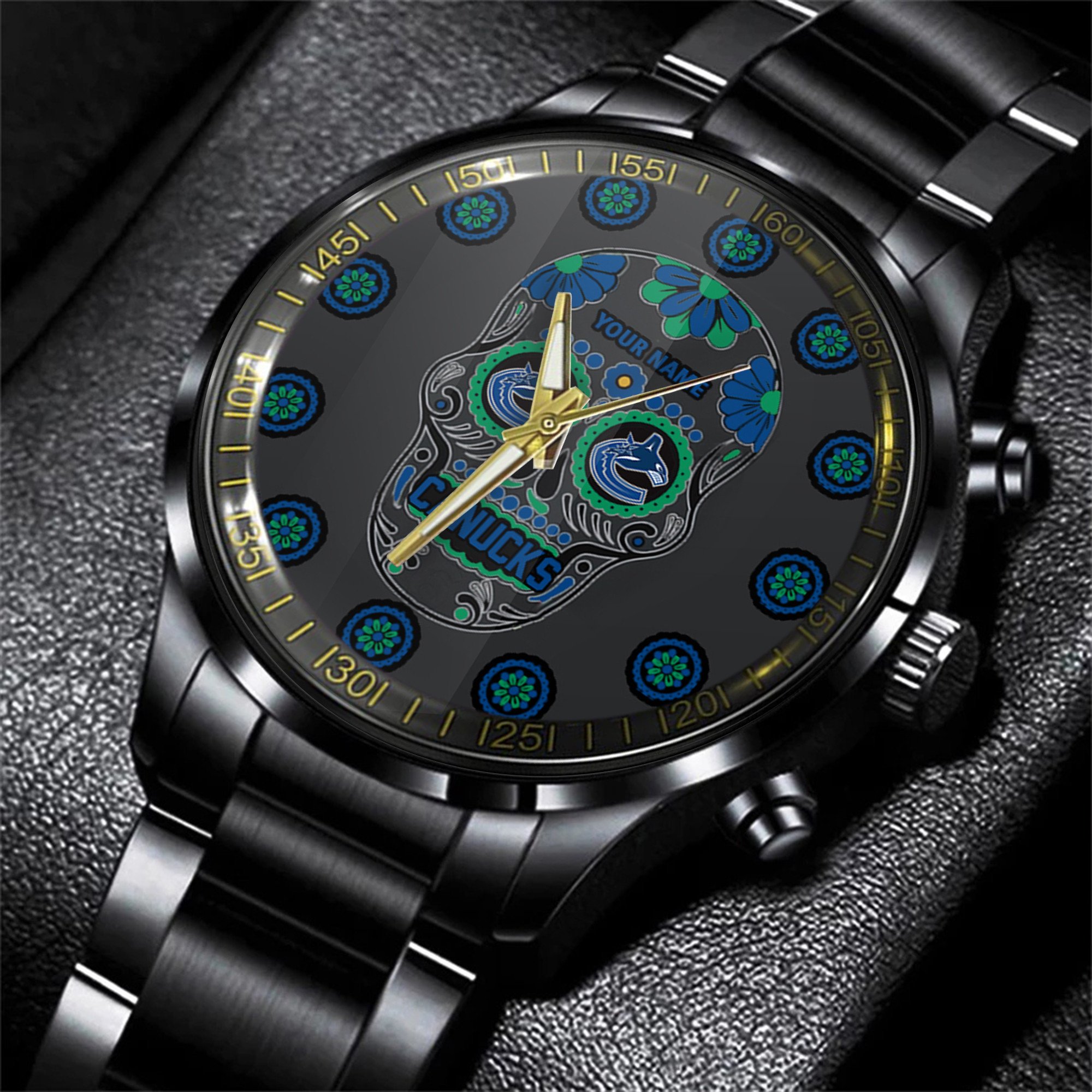 jwfancy montral canadiens nhl men black hand watch personalized gift for fans 1uaj6