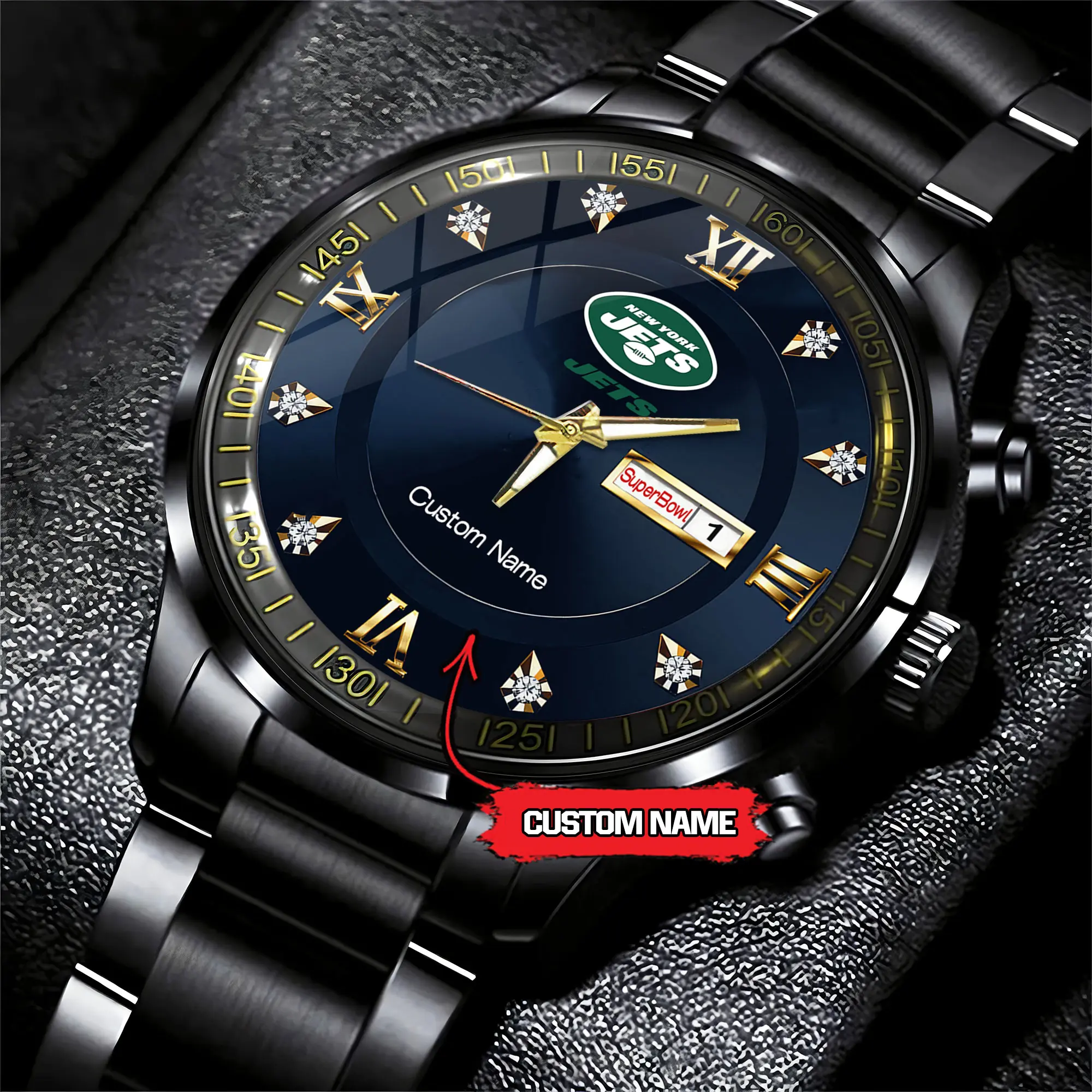jwfancy new york jets nfl personalized fashion watch perfect gift iidm8