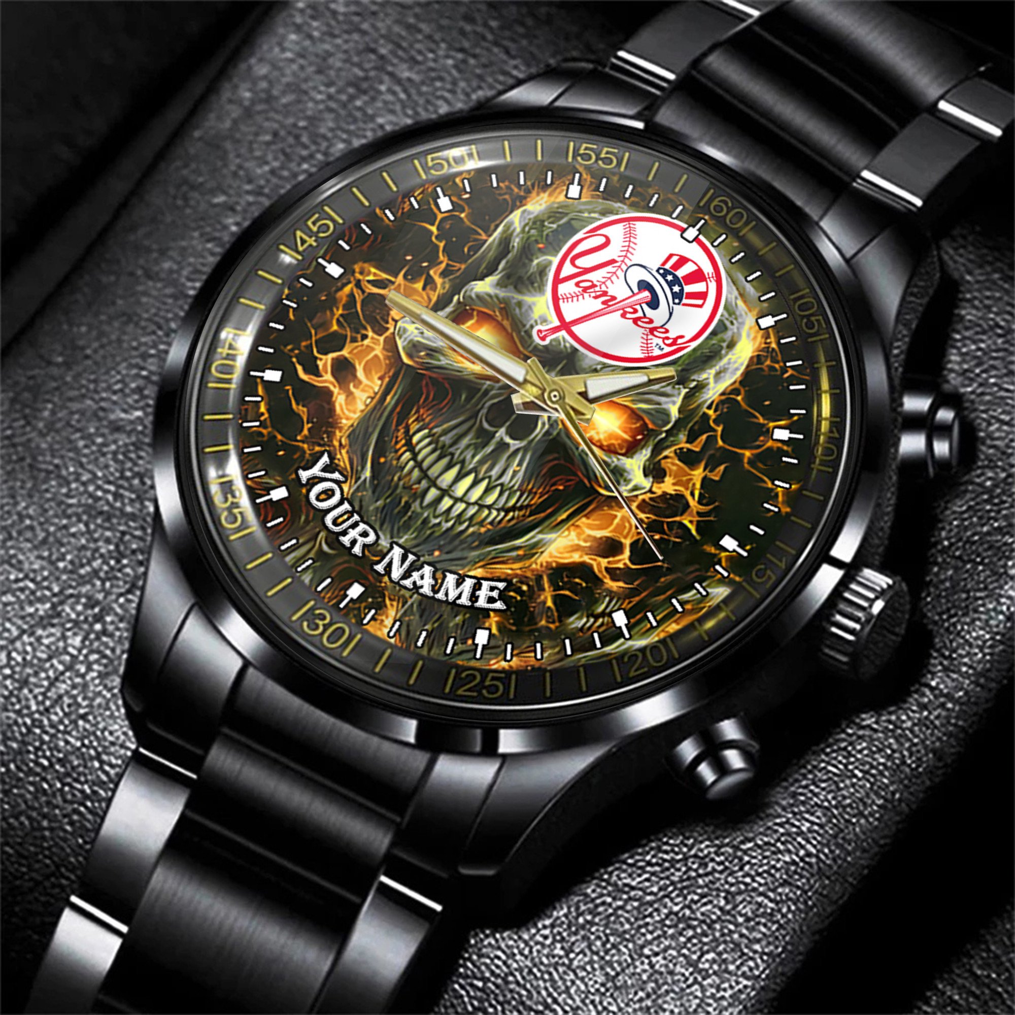 jwfancy new york yankees mlb men hand watch personalized gift for fans zoco2