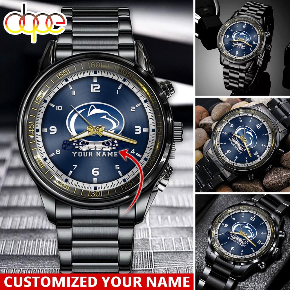 jwfancy penn state nittany lions ncaa personalized sport watch gift for fans for this season lkjed
