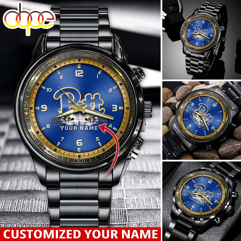 jwfancy pittsburgh panthers ncaa personalized sport watch gift for fans for this season bmjhk
