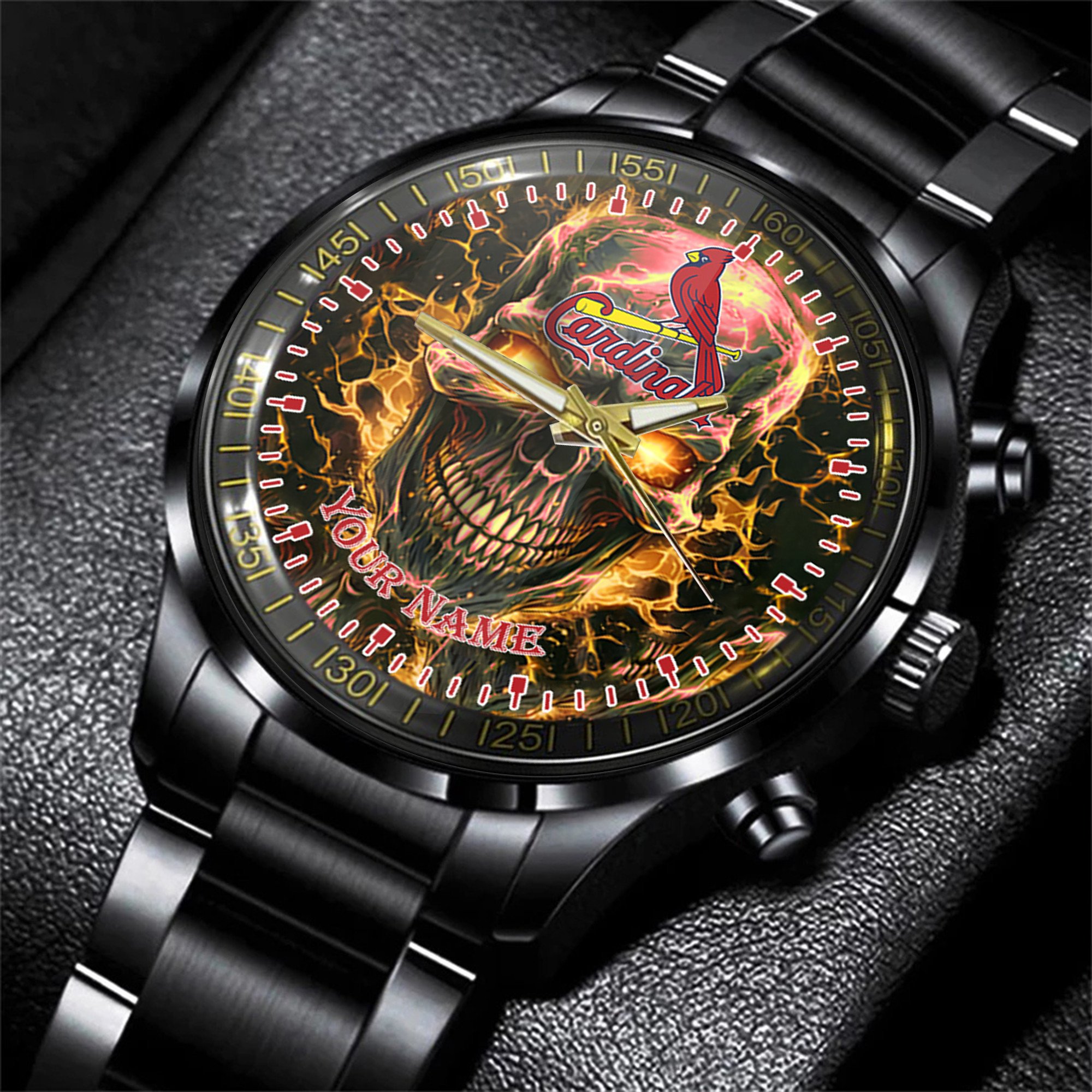 jwfancy st louis cardinals mlb men hand watch personalized gift for fans bezre