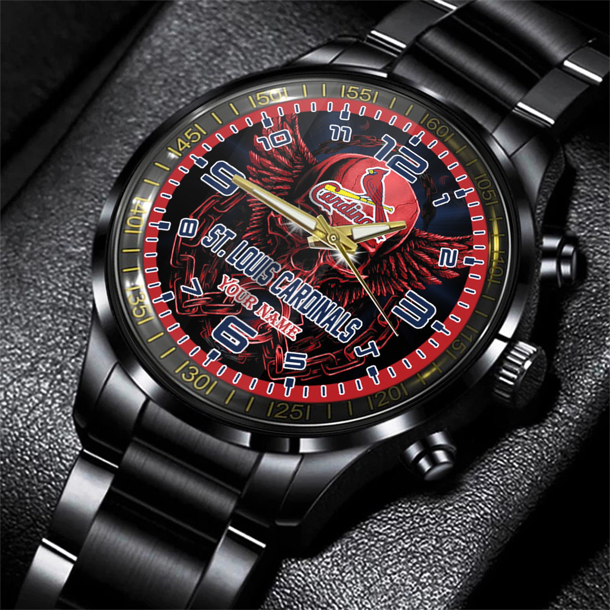 jwfancy st louis cardinals mlb men hand watch personalized gift for fans r8zhe