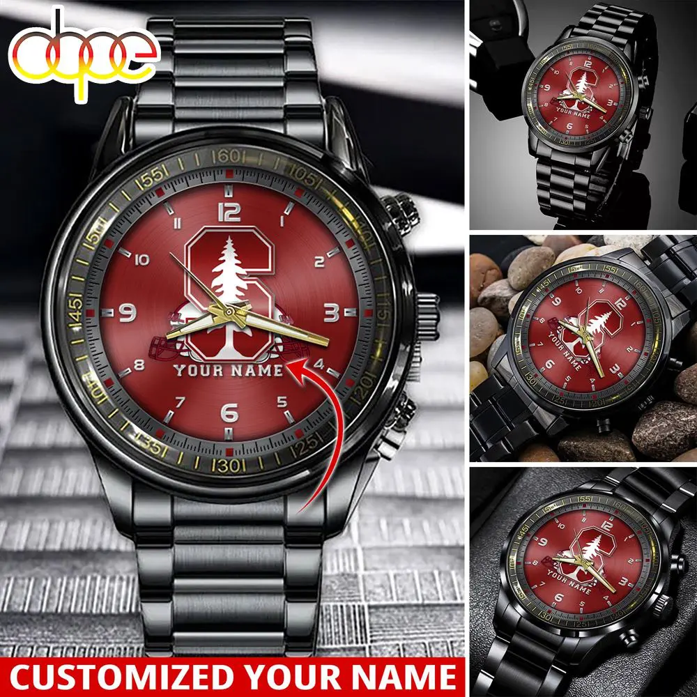 jwfancy stanford cardinal ncaa personalized sport watch gift for fans for this season hw0zy