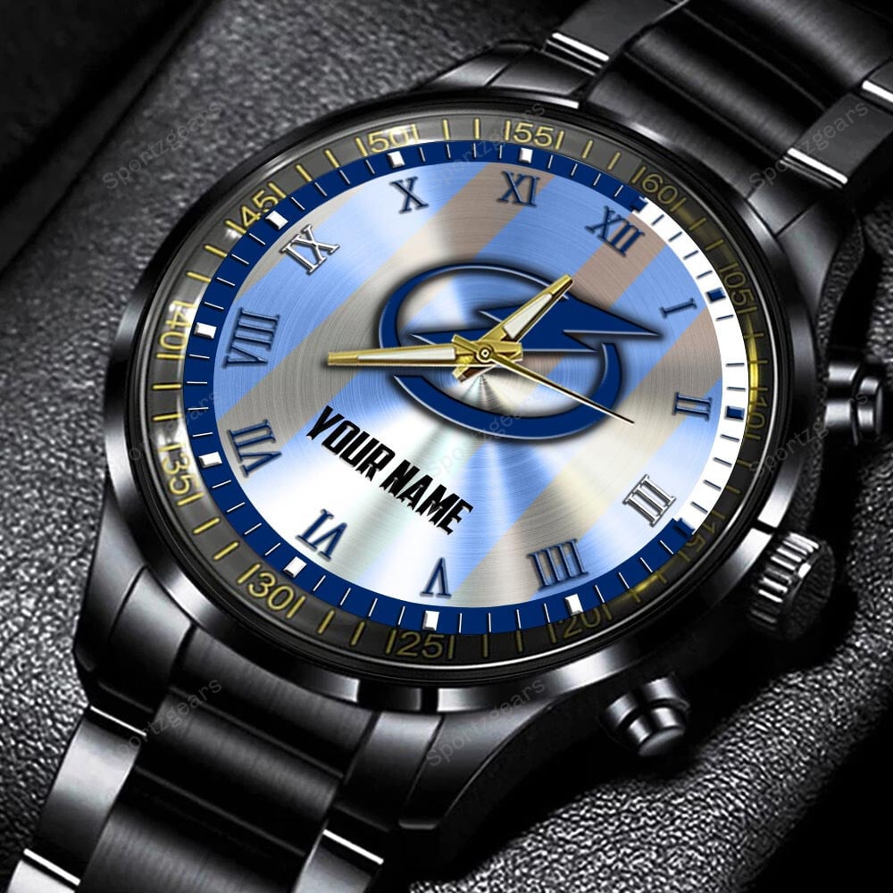 jwfancy tampa bay lightning nhl personalized new black hand watch gift for fans wxp55