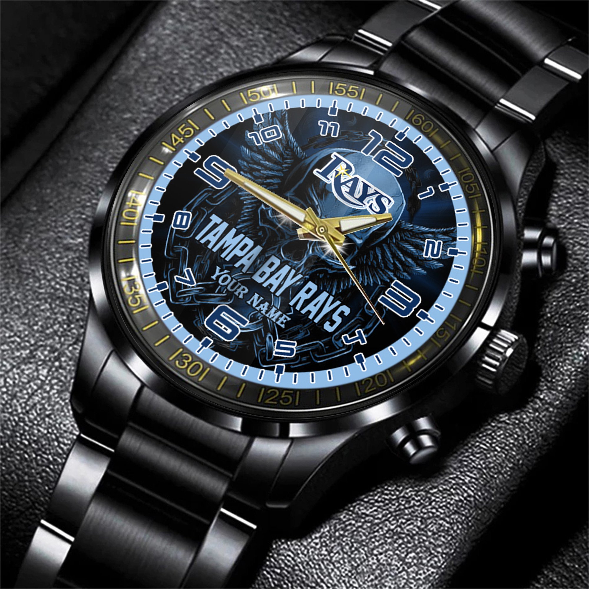 jwfancy tampa bay rays mlb men hand watch personalized gift for fans ztzrl
