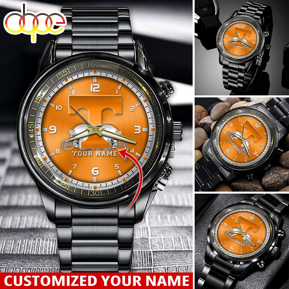 jwfancy tennessee volunteers ncaa personalized sport watch gift for fans for this season riv7t