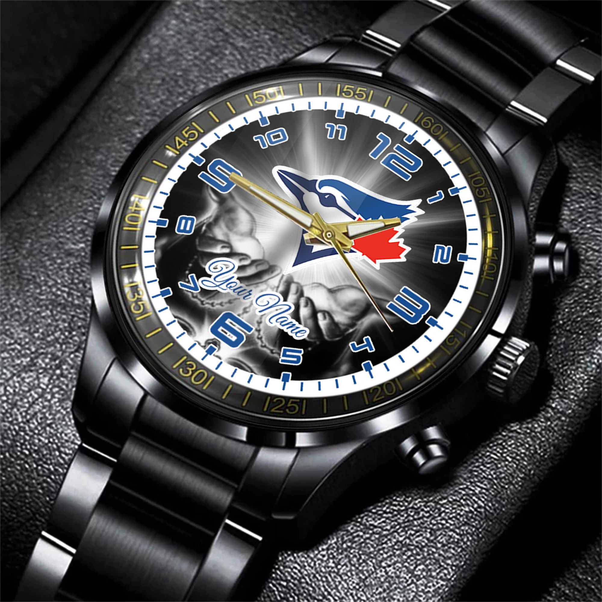 jwfancy toronto blue jays mlb men hand watch personalized gift for fans dmcj7
