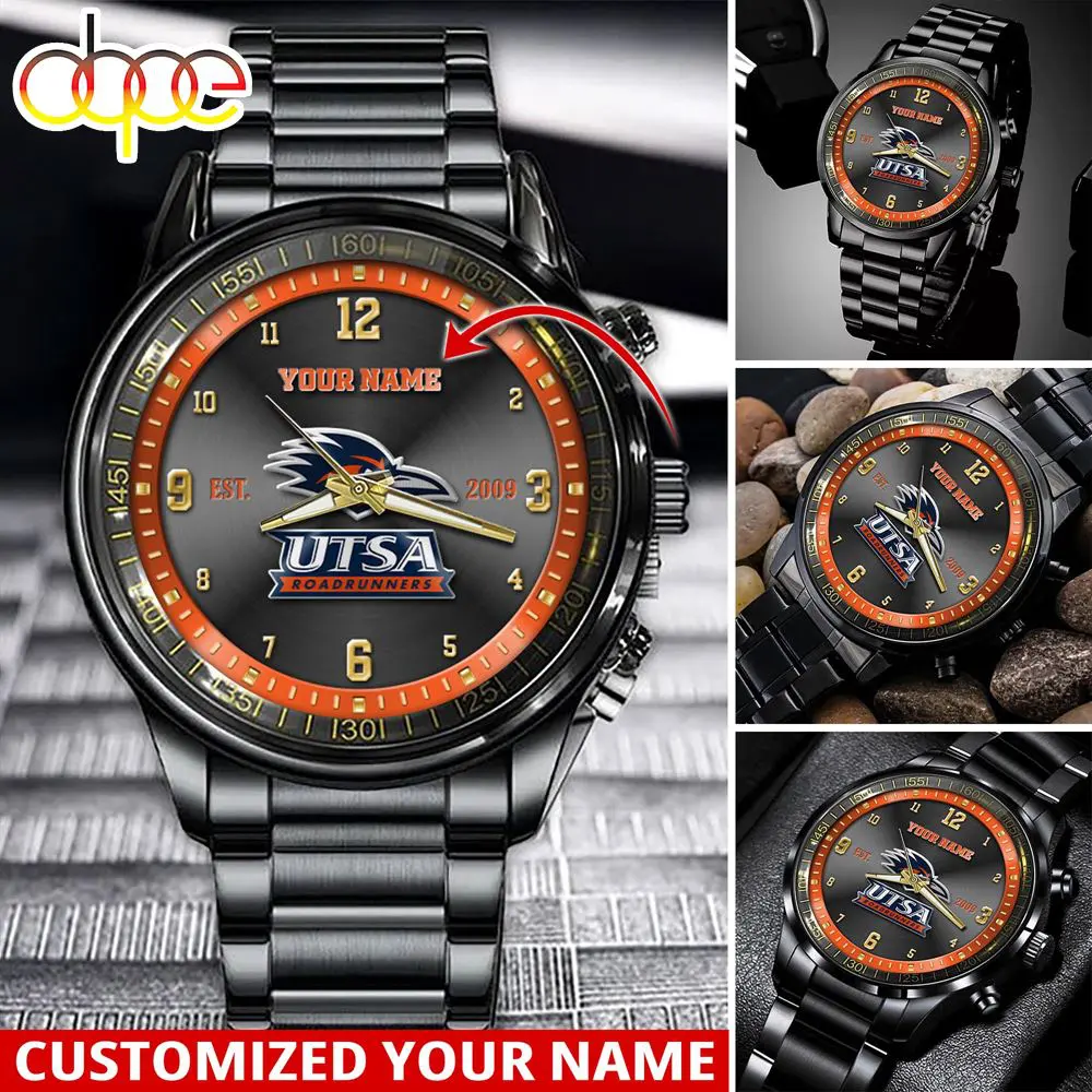jwfancy utsa roadrunners ncaa personalized sport watch gift for fans for this season sf9k5