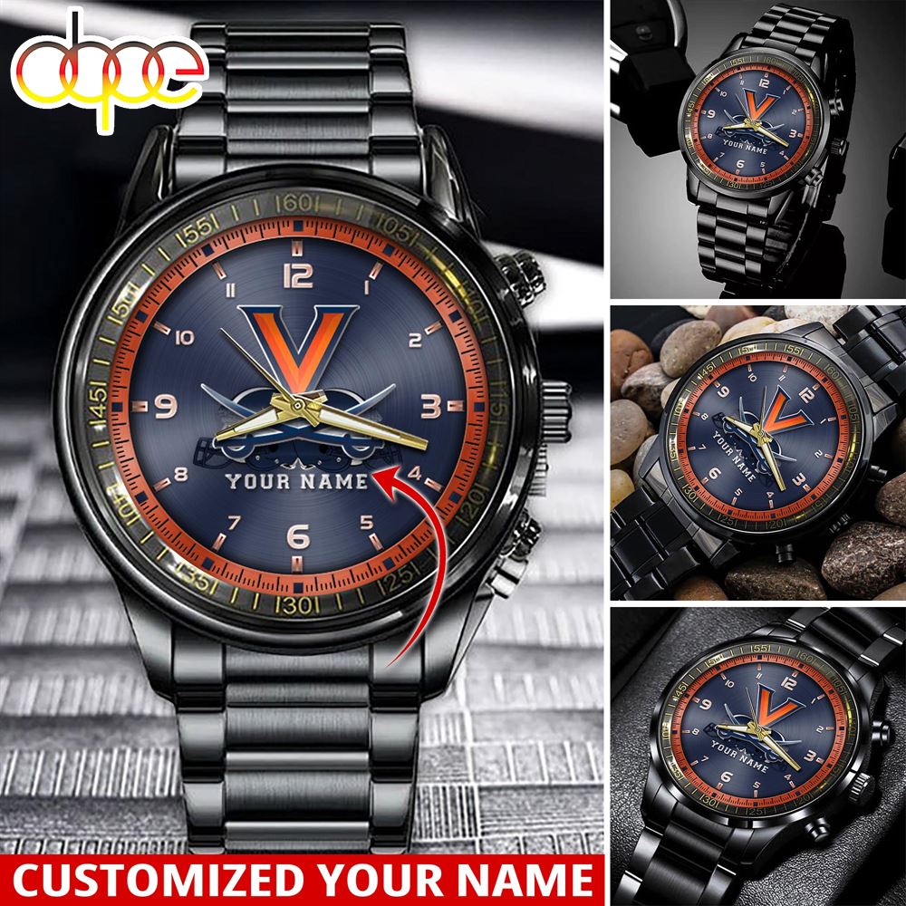 jwfancy virginia cavaliers ncaa personalized sport watch gift for fans for this season bhdus