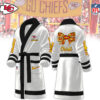 kansas city chiefs nfl personalized fleece bathrobe qgara