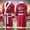 kansas city chiefs nfl personalized fleece bathrobe yrtex