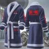 kawasaki motocycles personalized fleece bathrobe ugpsx