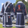 kenworth motocycles personalized fleece bathrobe 75nf2
