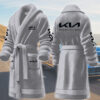 kia motocycles personalized fleece bathrobe aplli