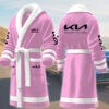 kia motocycles personalized fleece bathrobe dt3rl