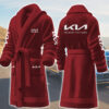 kia motocycles personalized fleece bathrobe r0vvc