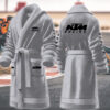 ktm motocycles personalized fleece bathrobe ihzad