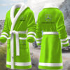 mercedes benz motocycles personalized fleece bathrobe jmzb4